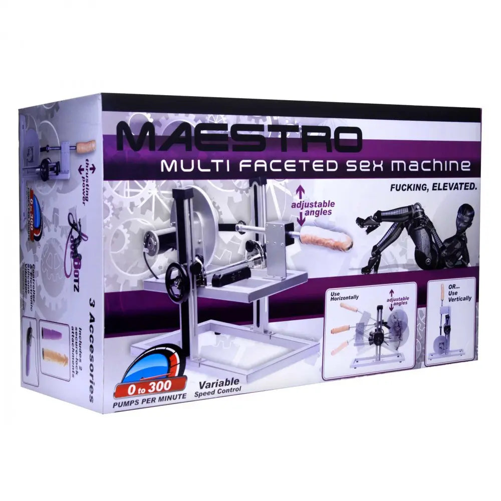 Maestro Multi-Faceted Sex Machine - Bound By Desire