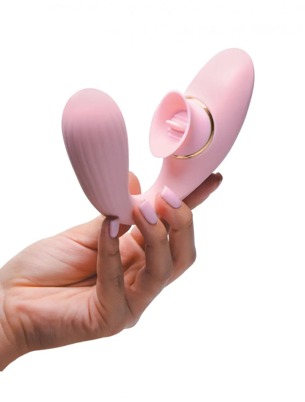 Pleasure Bender Bendable 2-in-1 Vibe Licking Vibrator  Vibrating Toys Adults Toy Stores