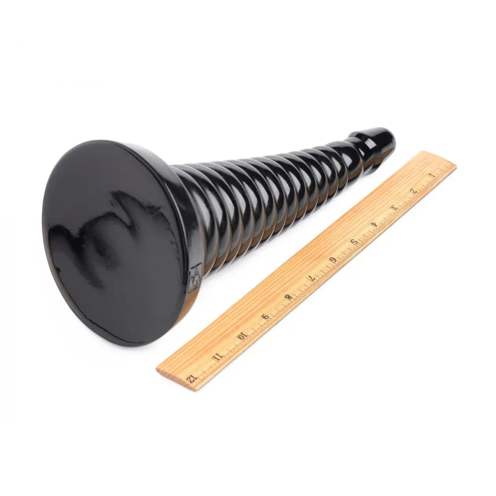 Giant Ribbed Anal Cone - Bound By Desire