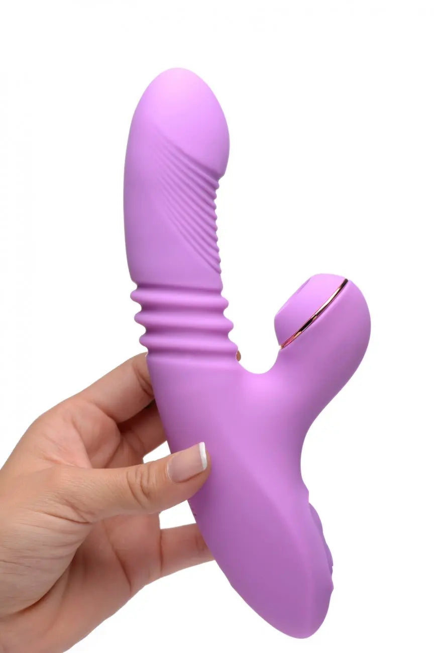 Shegasm Thrusting Suction Rabbit - Bound By Desire