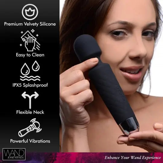 18X Luxury Silicone Travel Wand - Bound By Desire