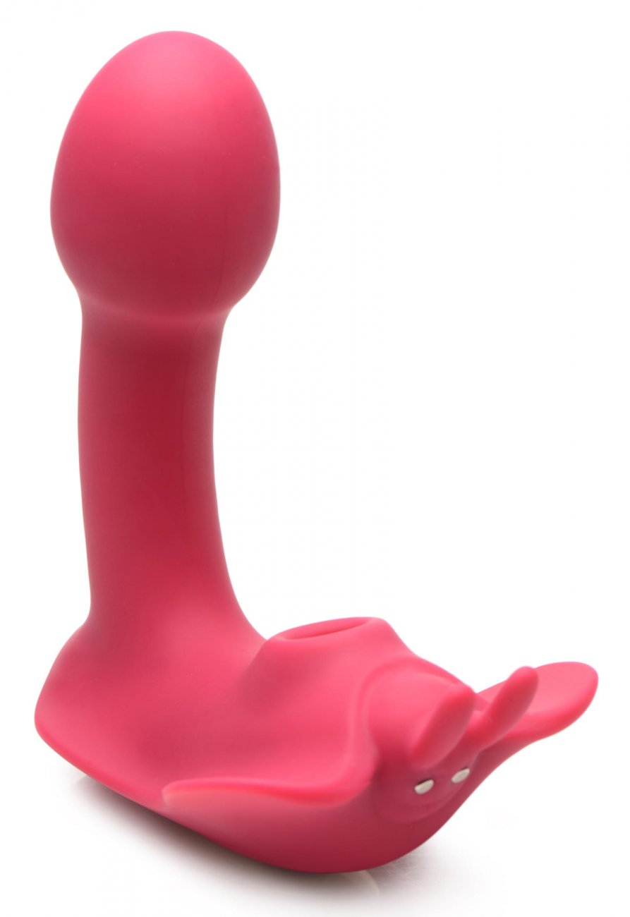 Butterfly Tease 10X Clitoral Suction Silicone Stimulator - Bound By Desire