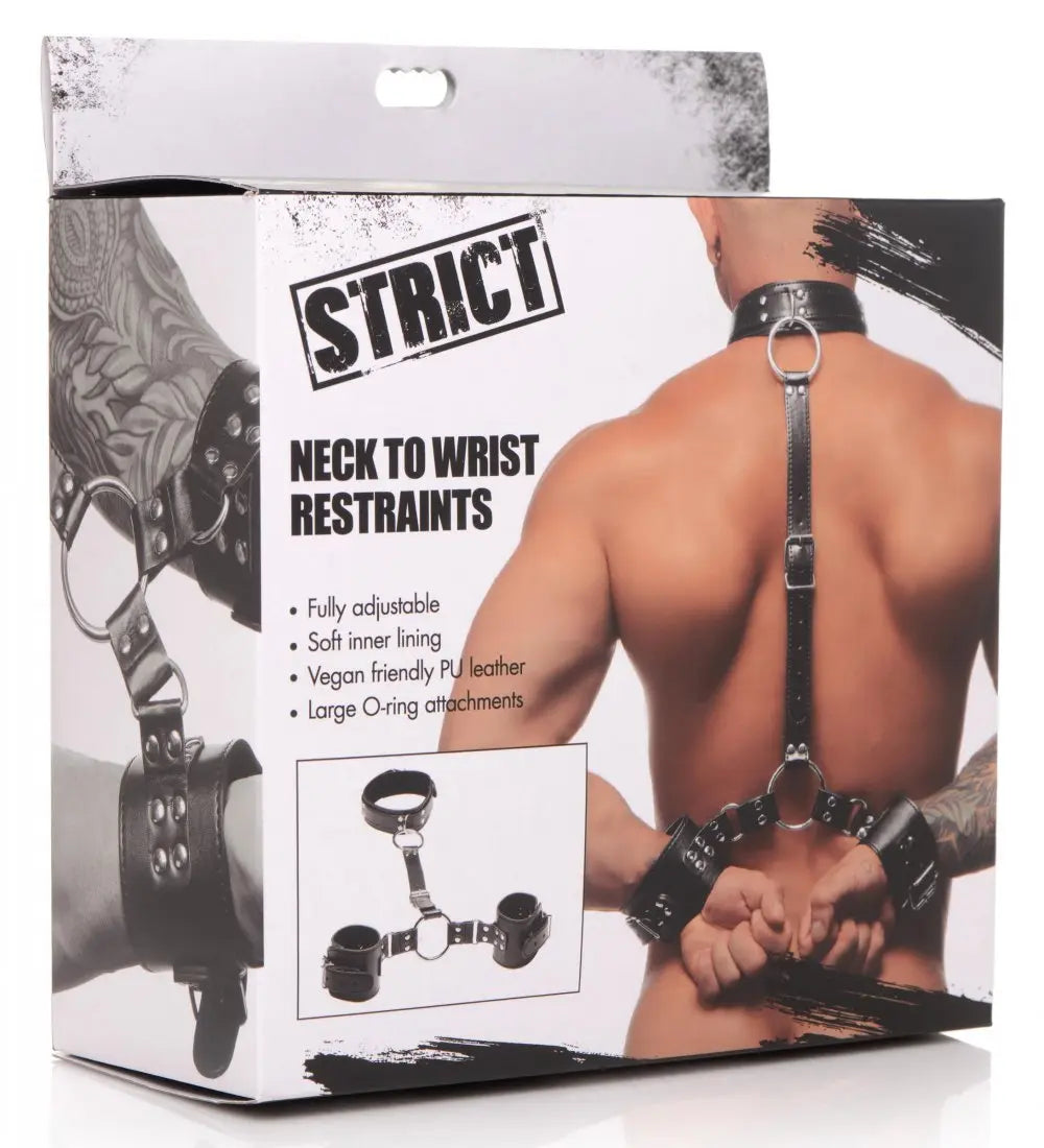 Neck to Wrist Restraints - Bound By Desire