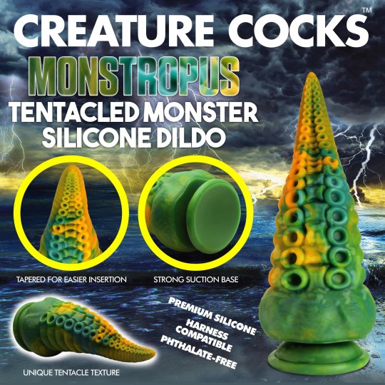 Monstropus Tentacled Monster Dildo - Bound By Desire