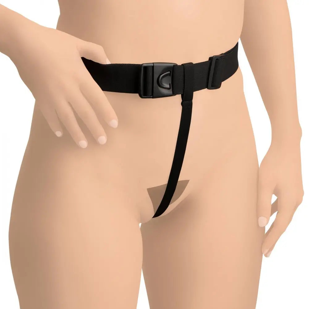 Bum-Tastic 28X Silicone Anal Plug with Comfort Harness and Remote Control - Bound By Desire