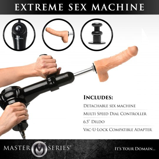 Ultimate Obedience Chair with Sex Machine - Bound By Desire