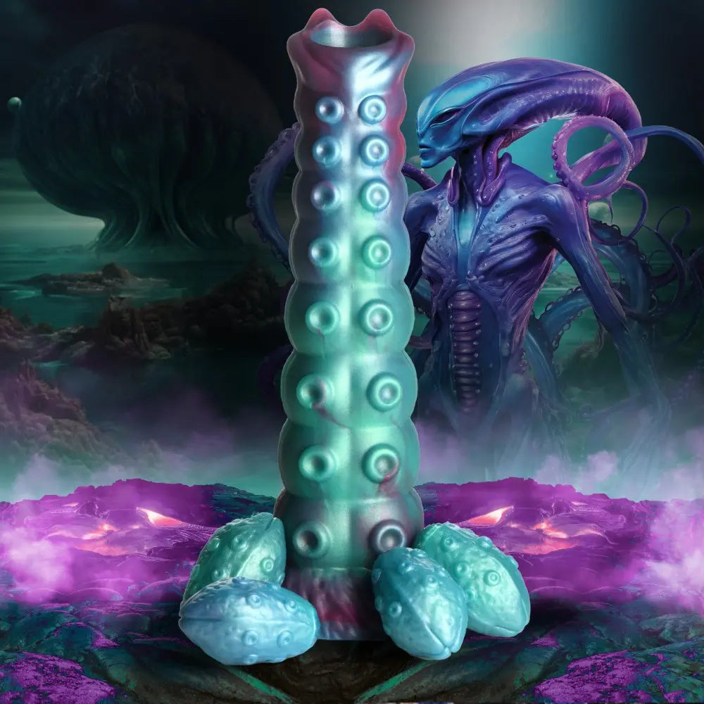 Galactic Breeder Ovipositor Silicone Dildo 