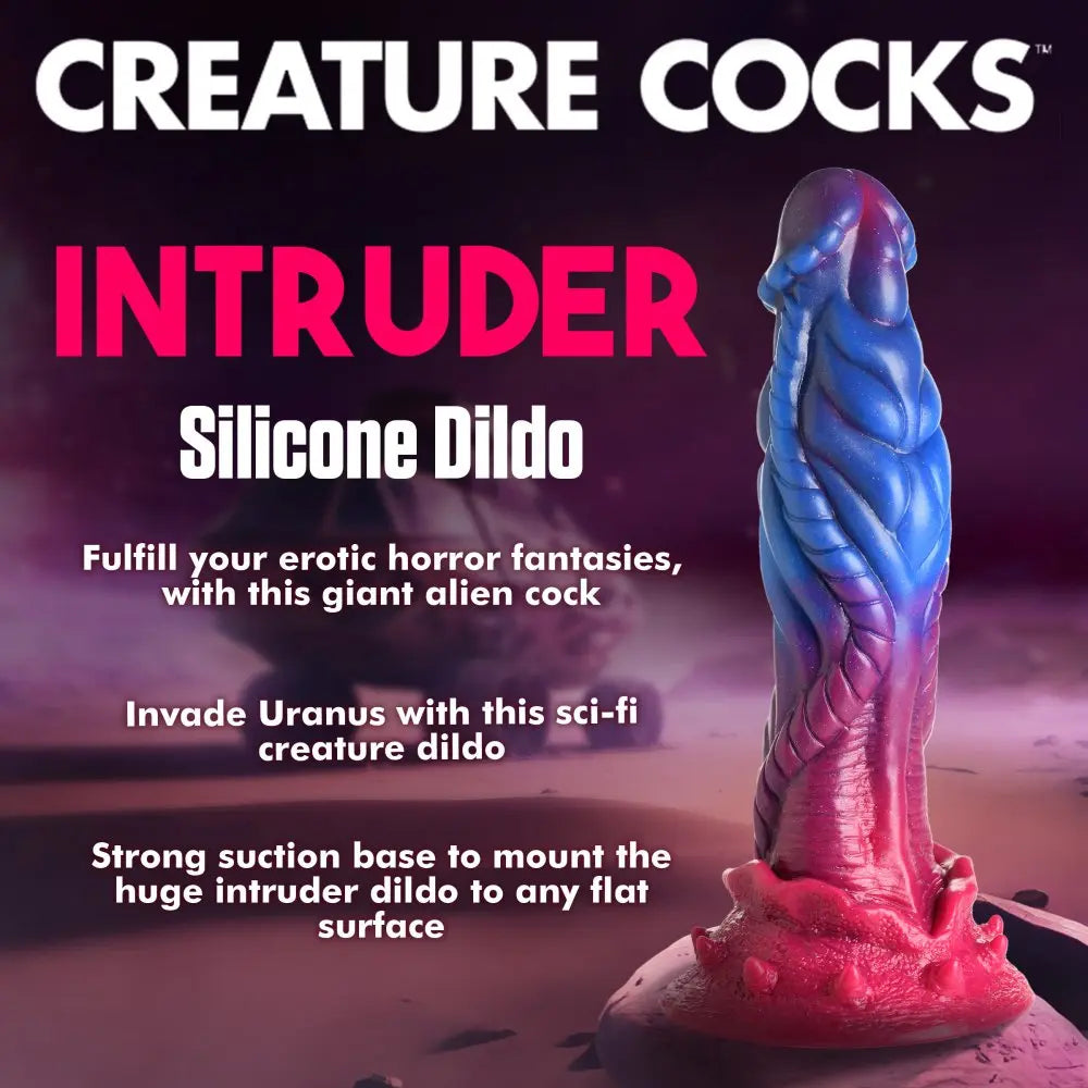 Intruder Alien Silicone Dildo  Silicone Toys