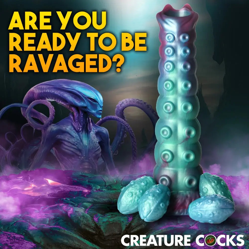 Galactic Breeder Ovipositor Silicone Dildo 