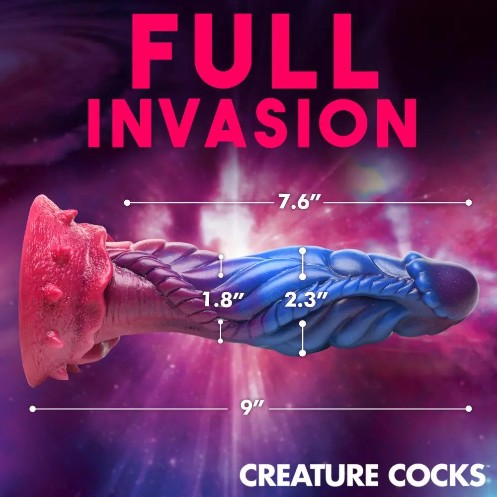 Intruder Alien Silicone Dildo  Silicone Toys