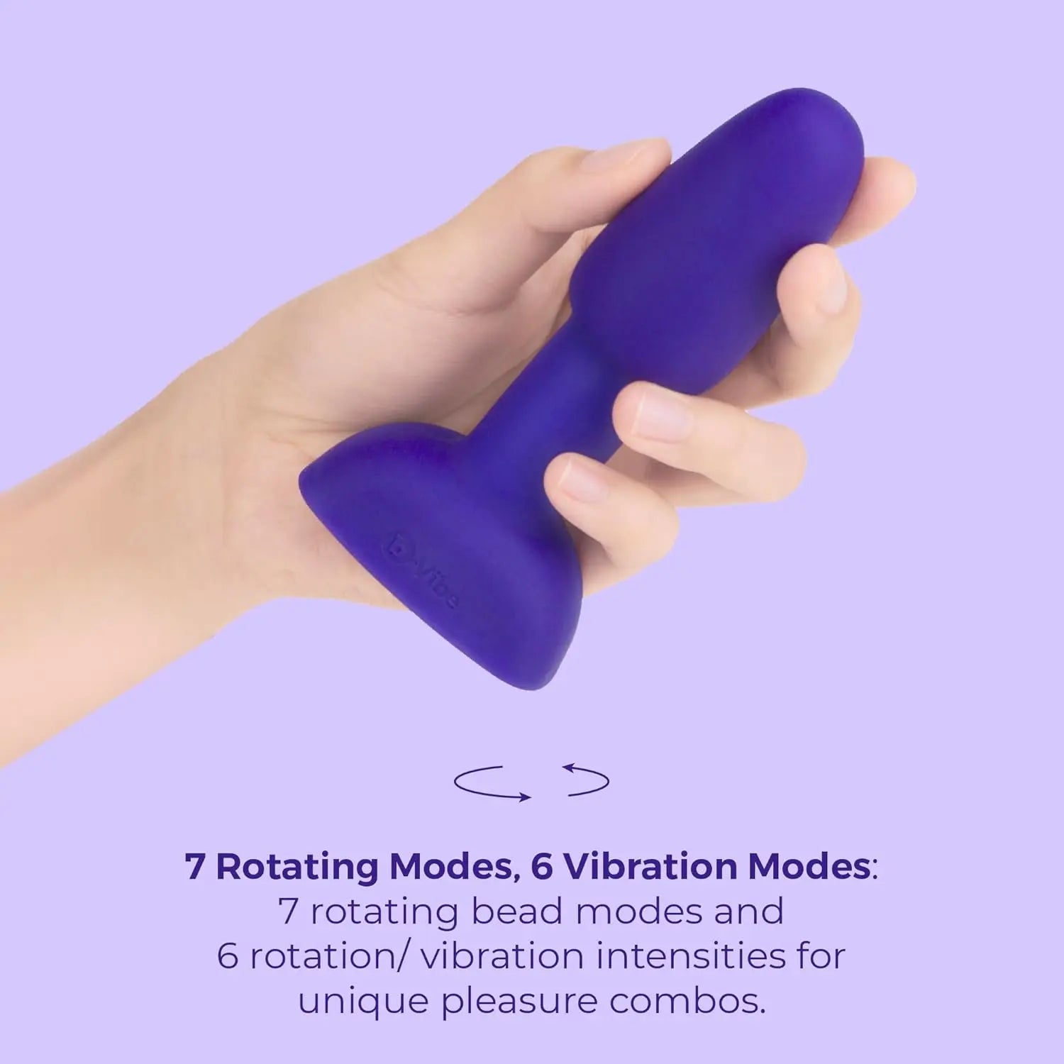 b-Vibe Petite Rimming Butt Plug Vibrating Anal Plug  Vibrating Anal Sex Toy