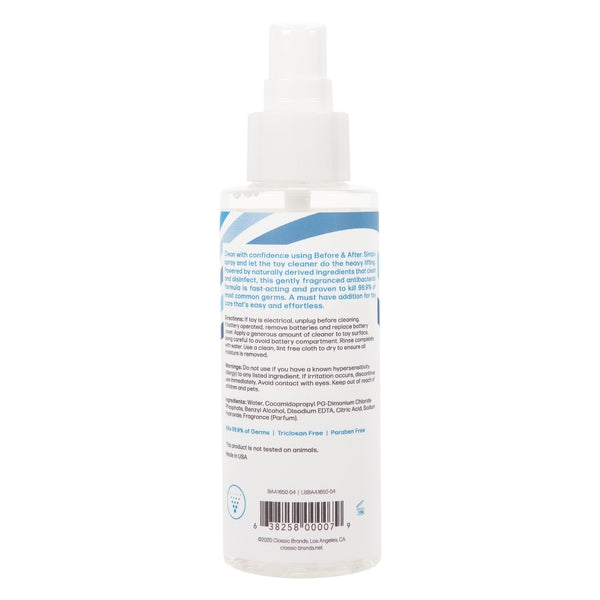 Spray Toy Cleaner Refresh 4oz | 120mL 