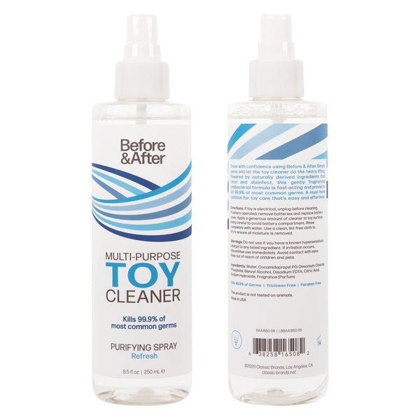 Spray Toy Cleaner Refresh 8.5oz | 250mL 