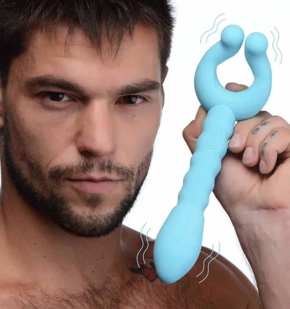 Yass! Vibe Dual-Ended Silicone Vibrator 