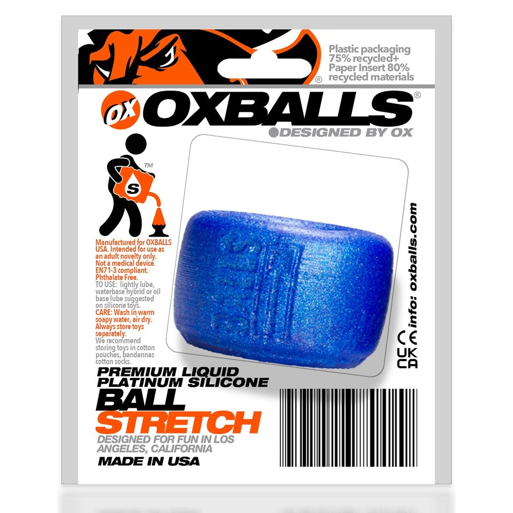 BALLS-T, ballstretcher, BLUEBALLS METALLIC OXBALLS