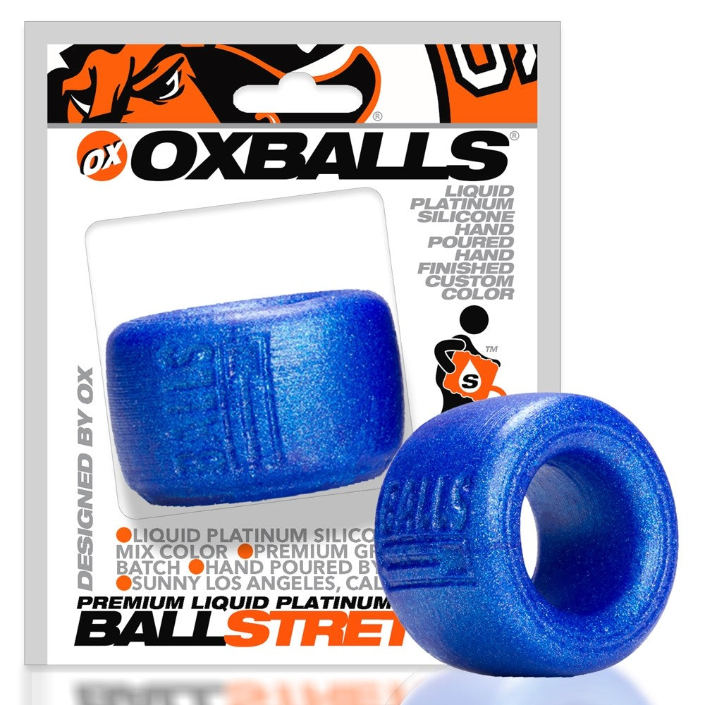 BALLS-T, ballstretcher, BLUEBALLS METALLIC OXBALLS