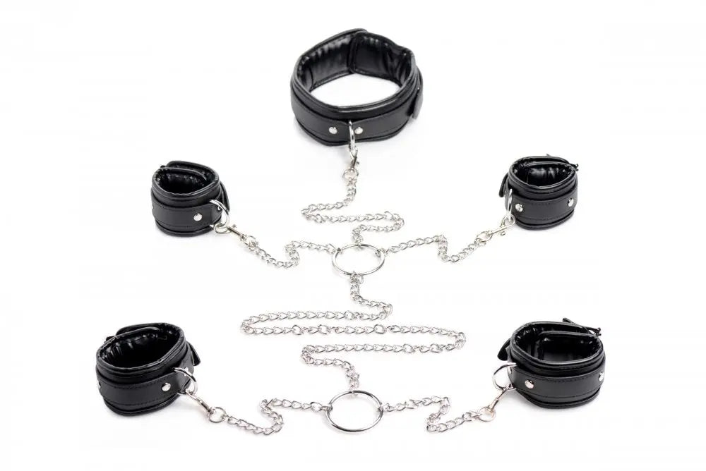 Slave Bondage Shackle Set  Restraints and Cuffs