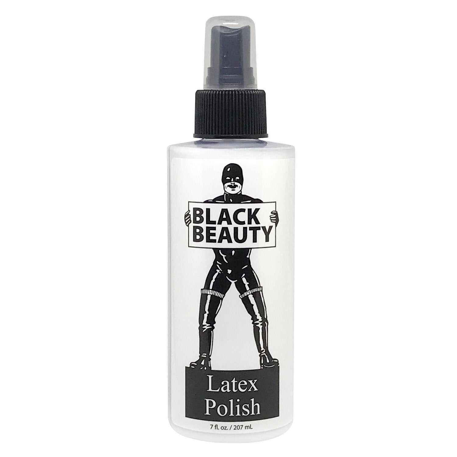 Black Beauty Latex Polish Spray Bottle - 7 oz 