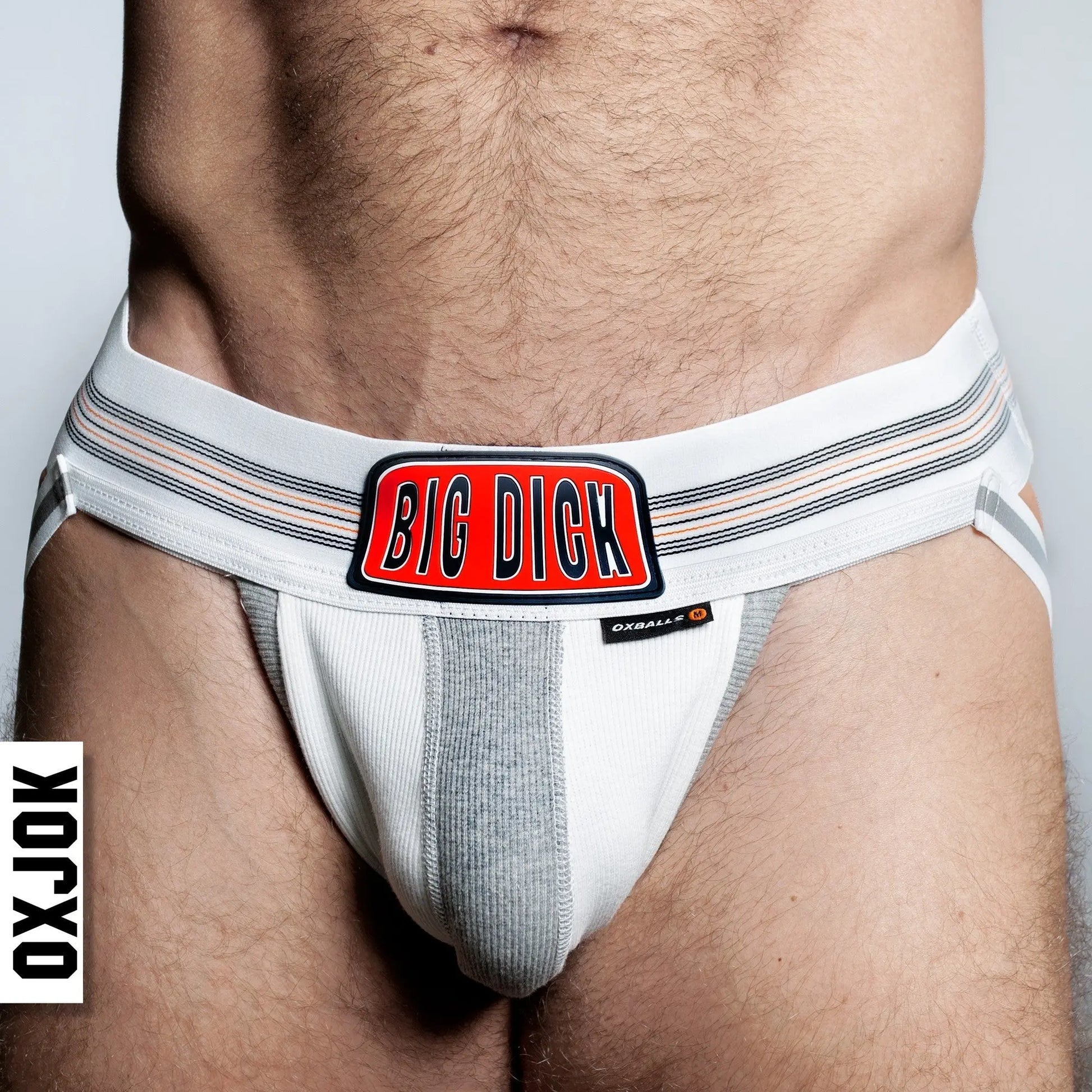 BULGER, the big pouch jock, WHITE SNOW, SMALL  For Him