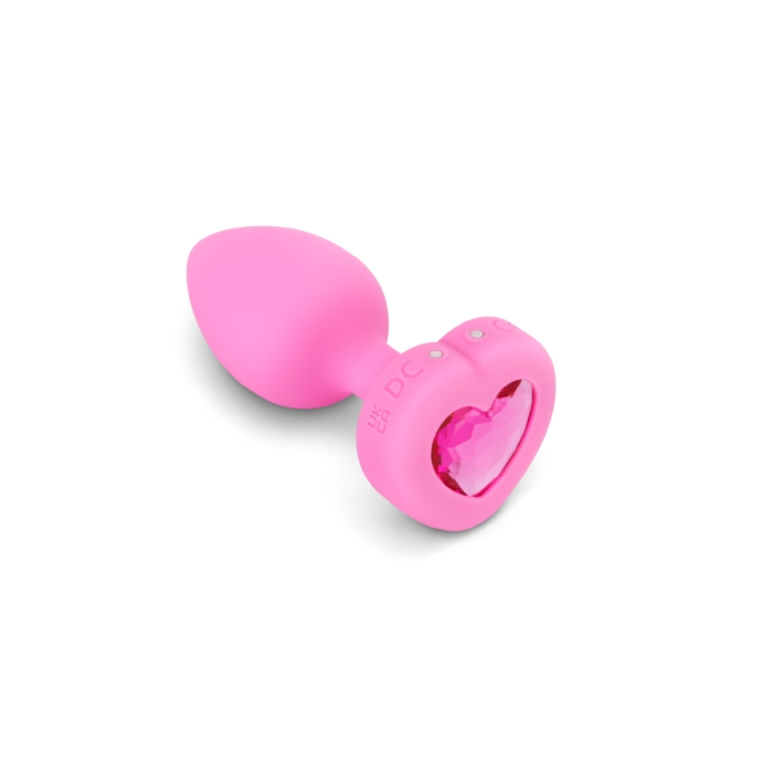 VIBRATING HEART PLUG S/M 