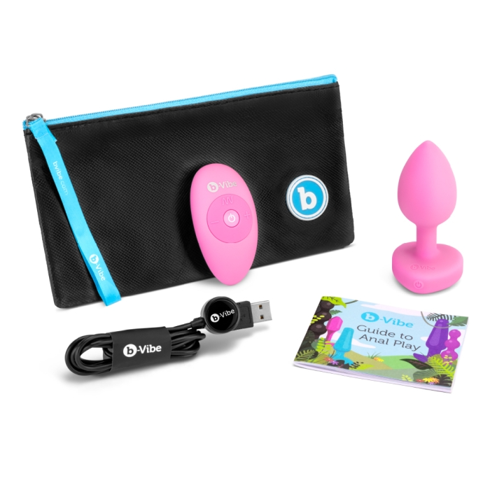 VIBRATING HEART PLUG S/M 