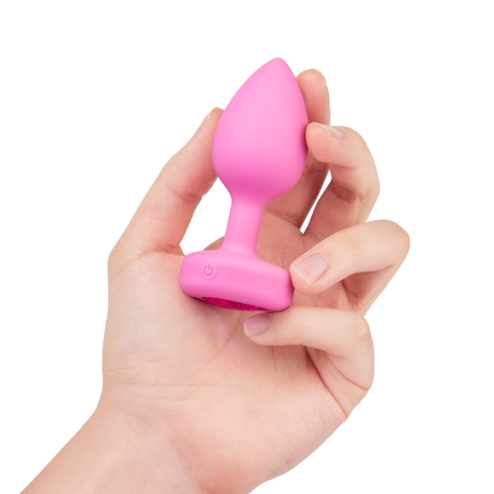 VIBRATING HEART PLUG S/M 