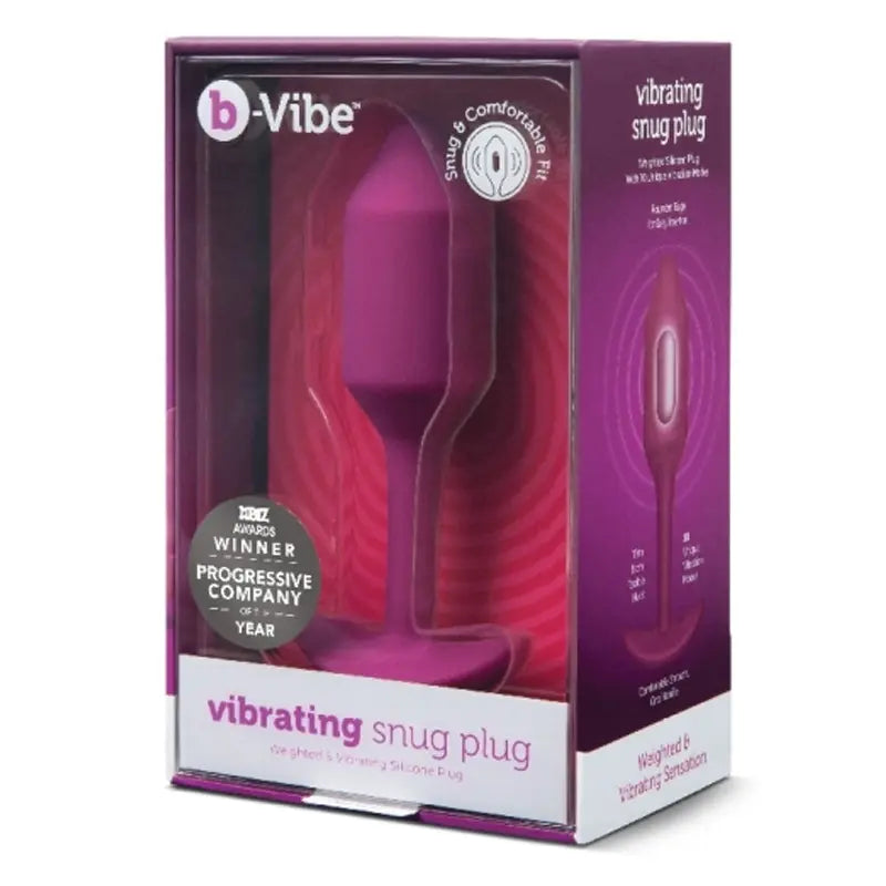 VIBRATING SNUG PLUG 2 | ROSE 