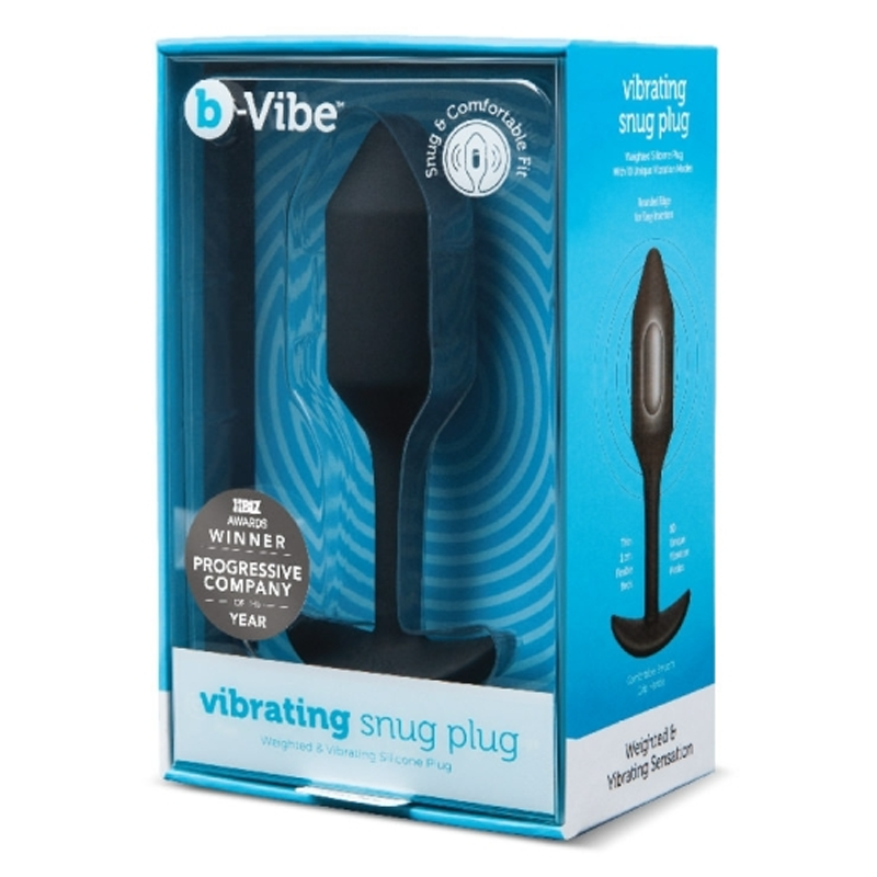 VIBRATING SNUG PLUG 2 | BLACK 