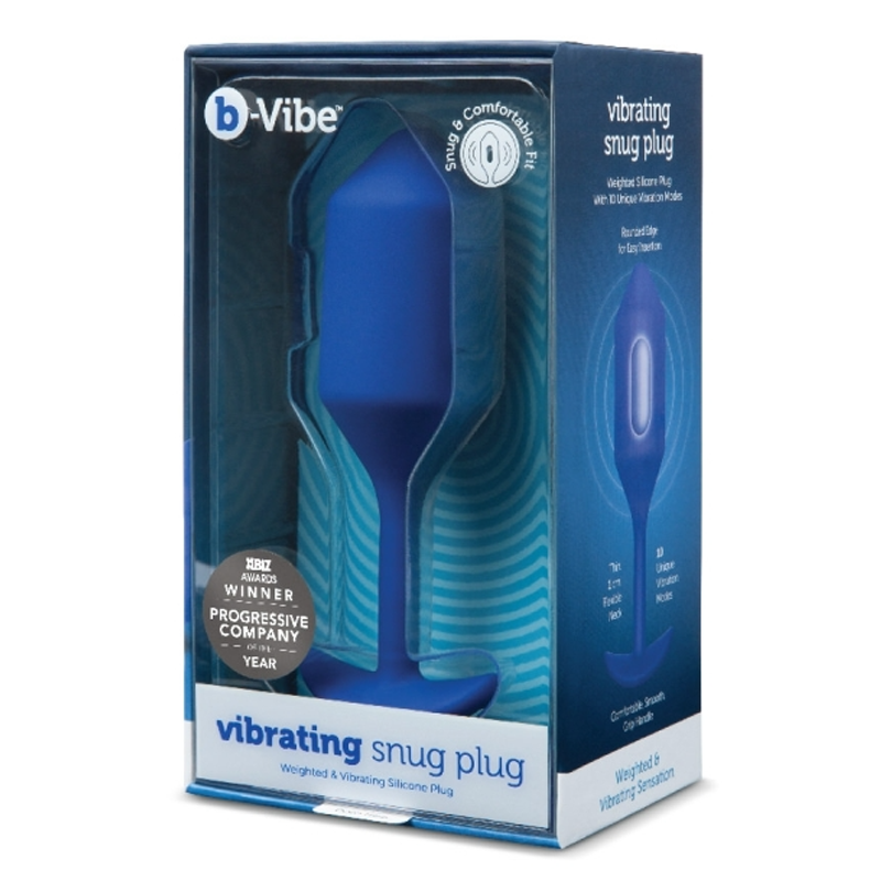 VIBRATING SNUG PLUG 4 | NAVY 