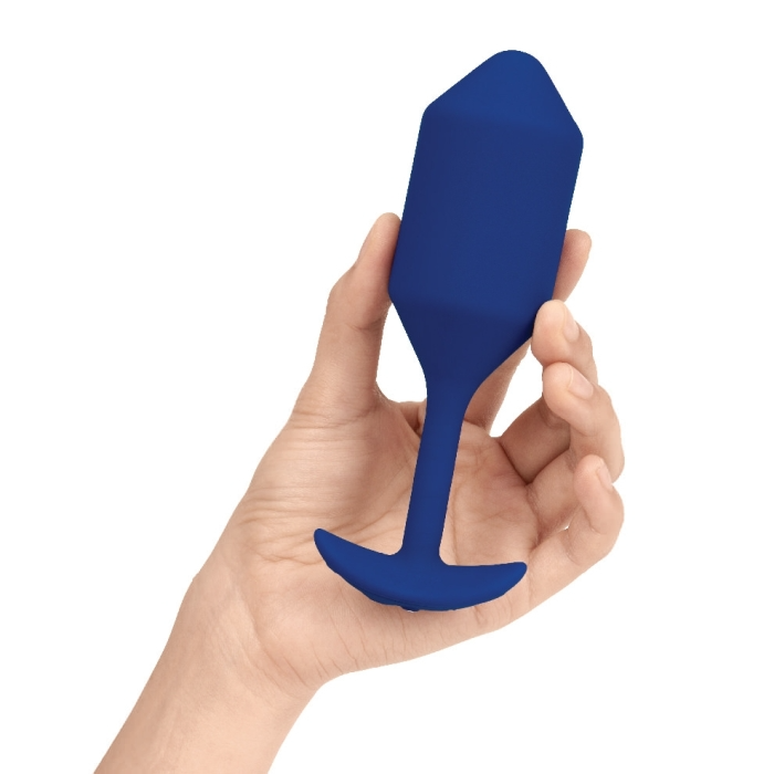 VIBRATING SNUG PLUG 4 | NAVY 