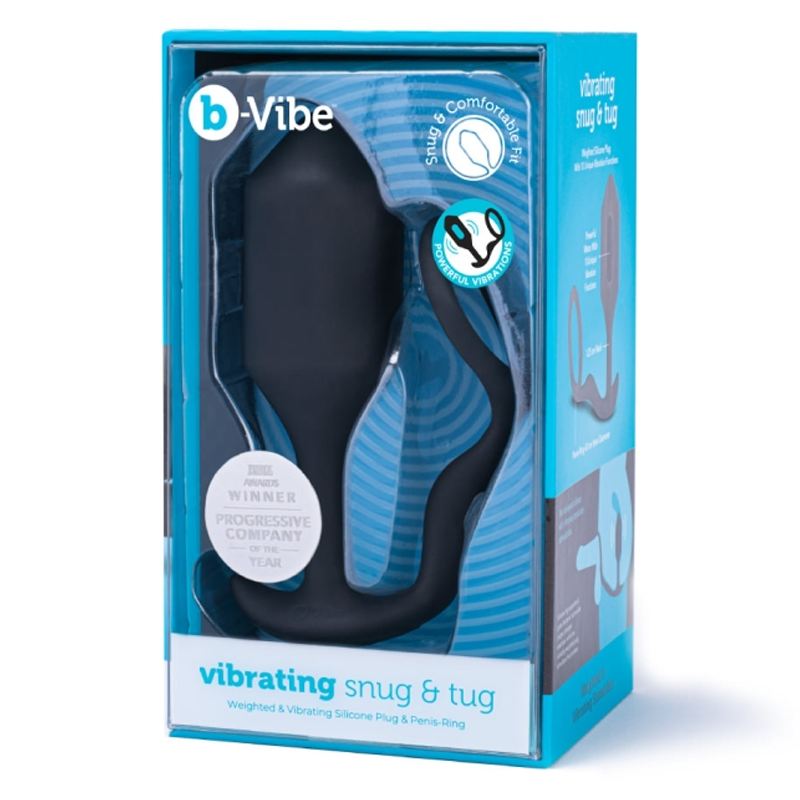 VIBRATING SNUG & TUG | XL | BLACK 