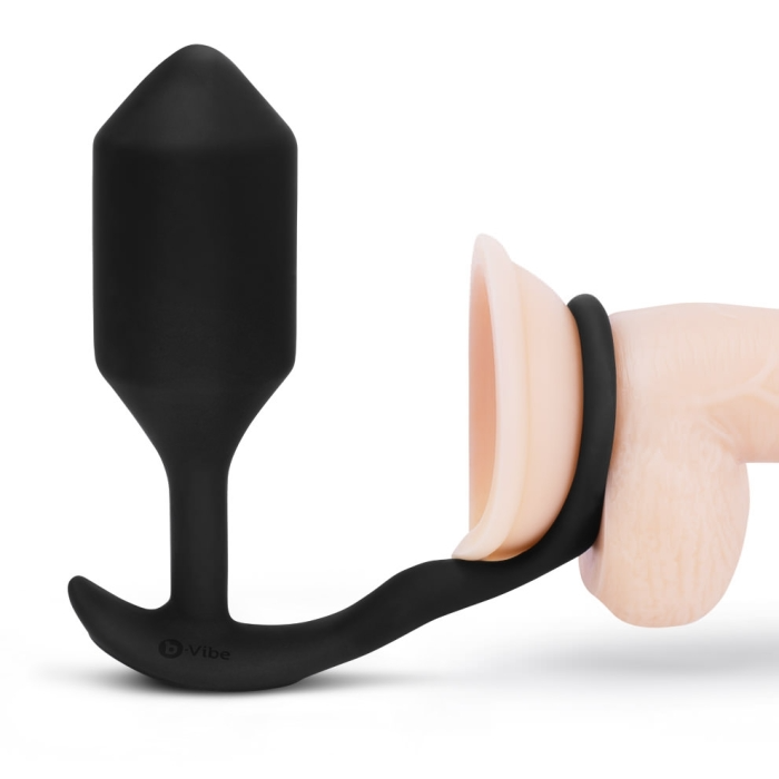 VIBRATING SNUG & TUG | XL | BLACK 