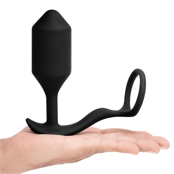 VIBRATING SNUG & TUG | XL | BLACK 