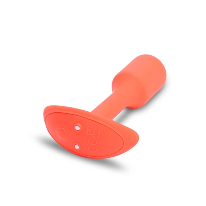 VIBRATING SNUG PLUG | S | ORANGE 