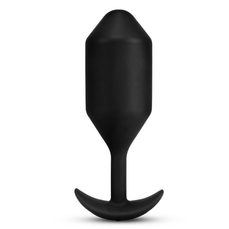 VIBRATING SNUG PLUG | XXL | BLACK 