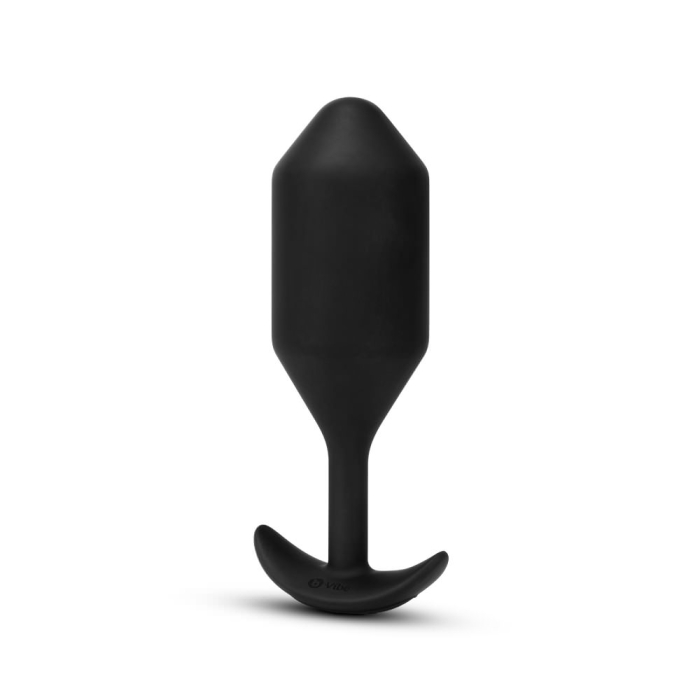 VIBRATING SNUG PLUG | XXL | BLACK 