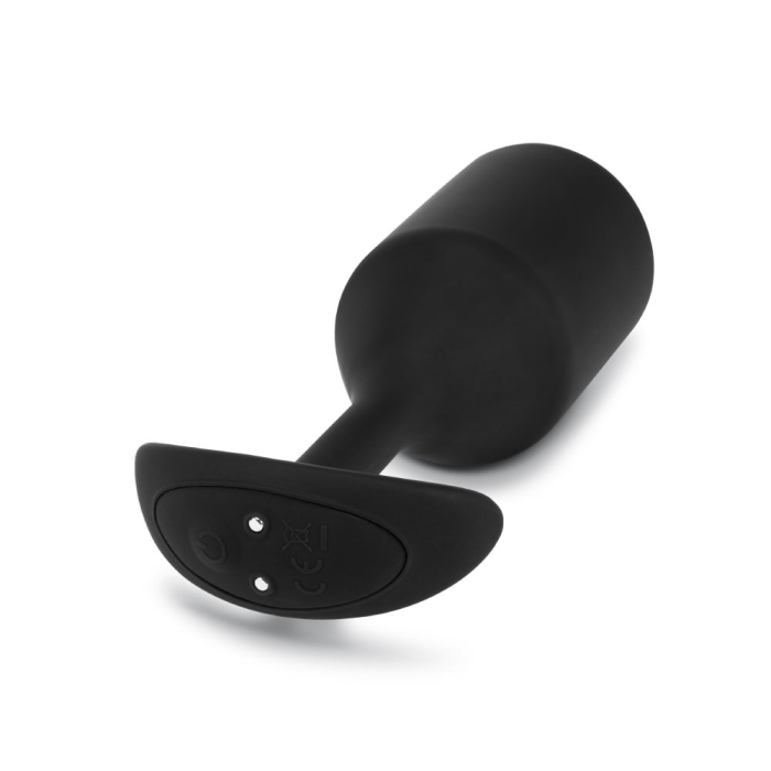 VIBRATING SNUG PLUG | XXL | BLACK 