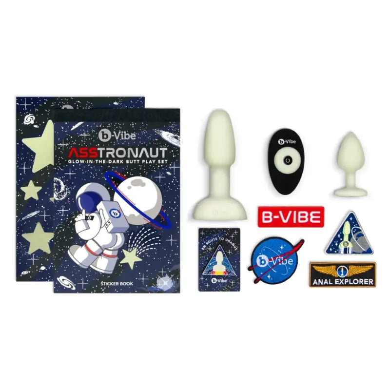 ASSTRONAUT GLOW-IN-THE-DARK BUTT PLAY SET 