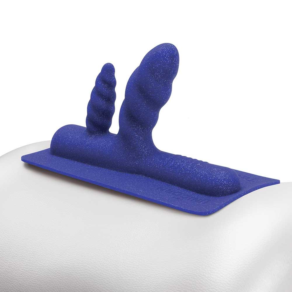 Two-Nicorn - Textured Double Penetration Attachment 