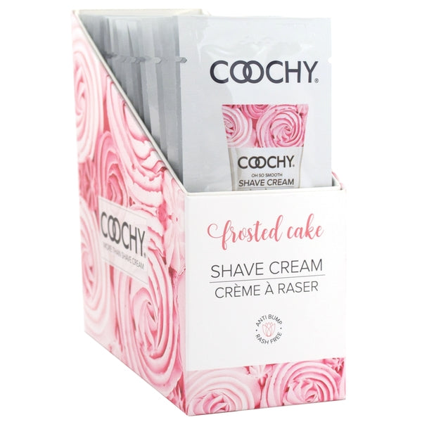 Shave Cream - Frosted Cake 24pc | 15ml - Foil - DISPLAY 