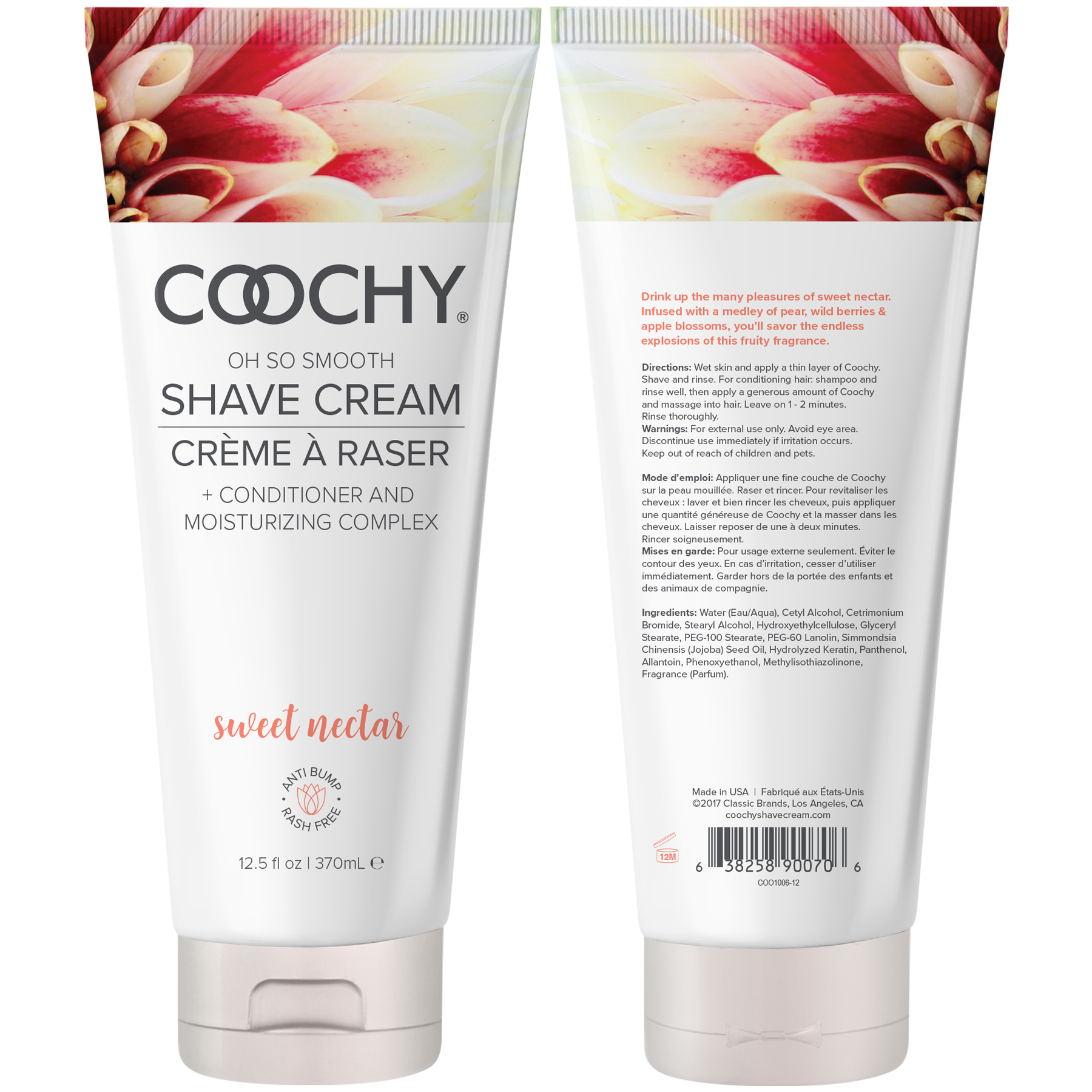 Shave Cream - Sweet Nectar 12.5oz | 370mL 