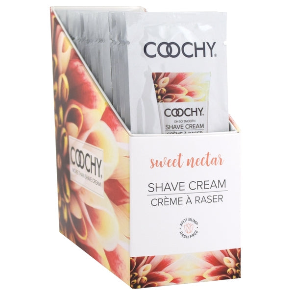 Shave Cream - Sweet Nectar 24pc | 15ml - Foil - DISPLAY 