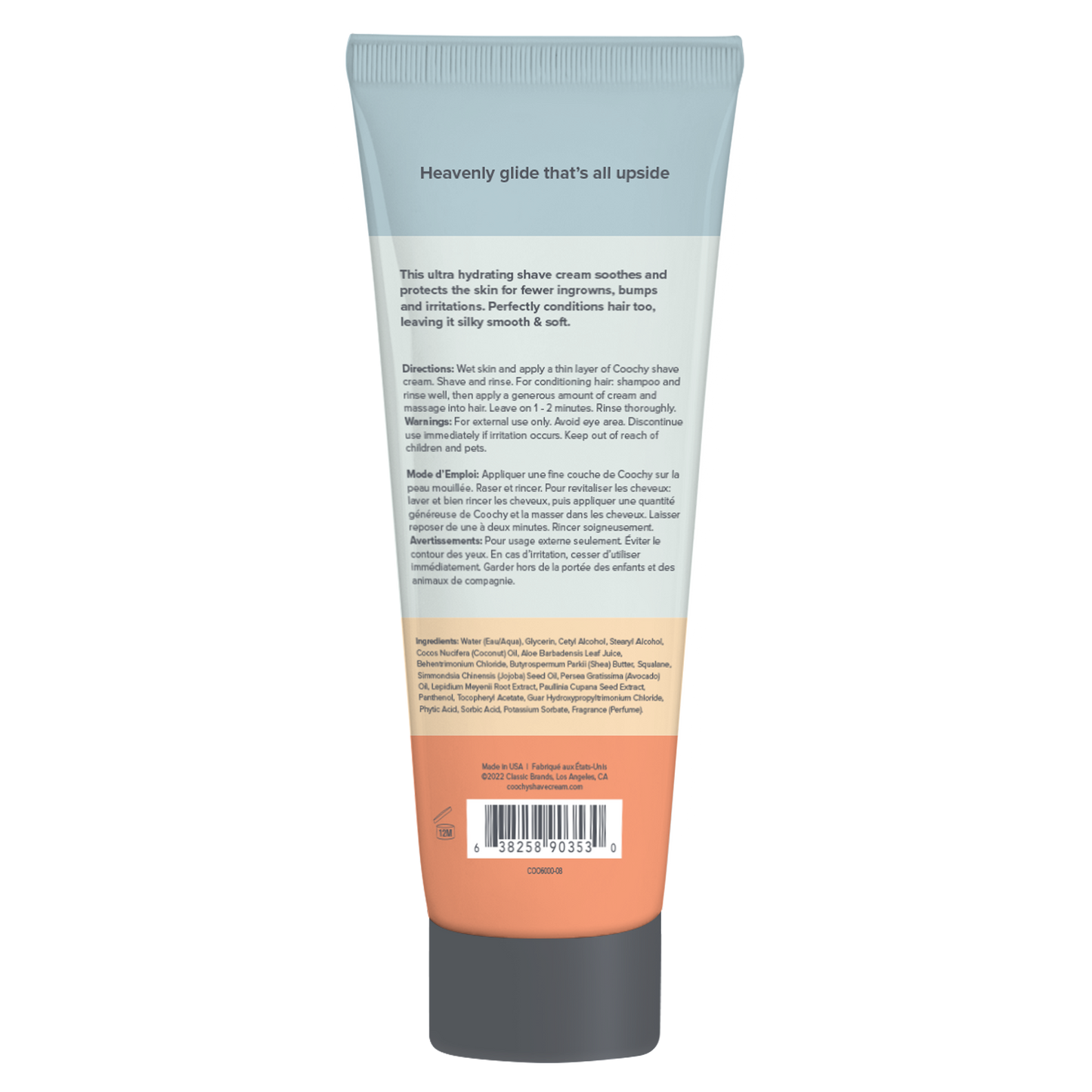 Ultra Hydrating Mango Coconut  Shave Cream 8.5oz 