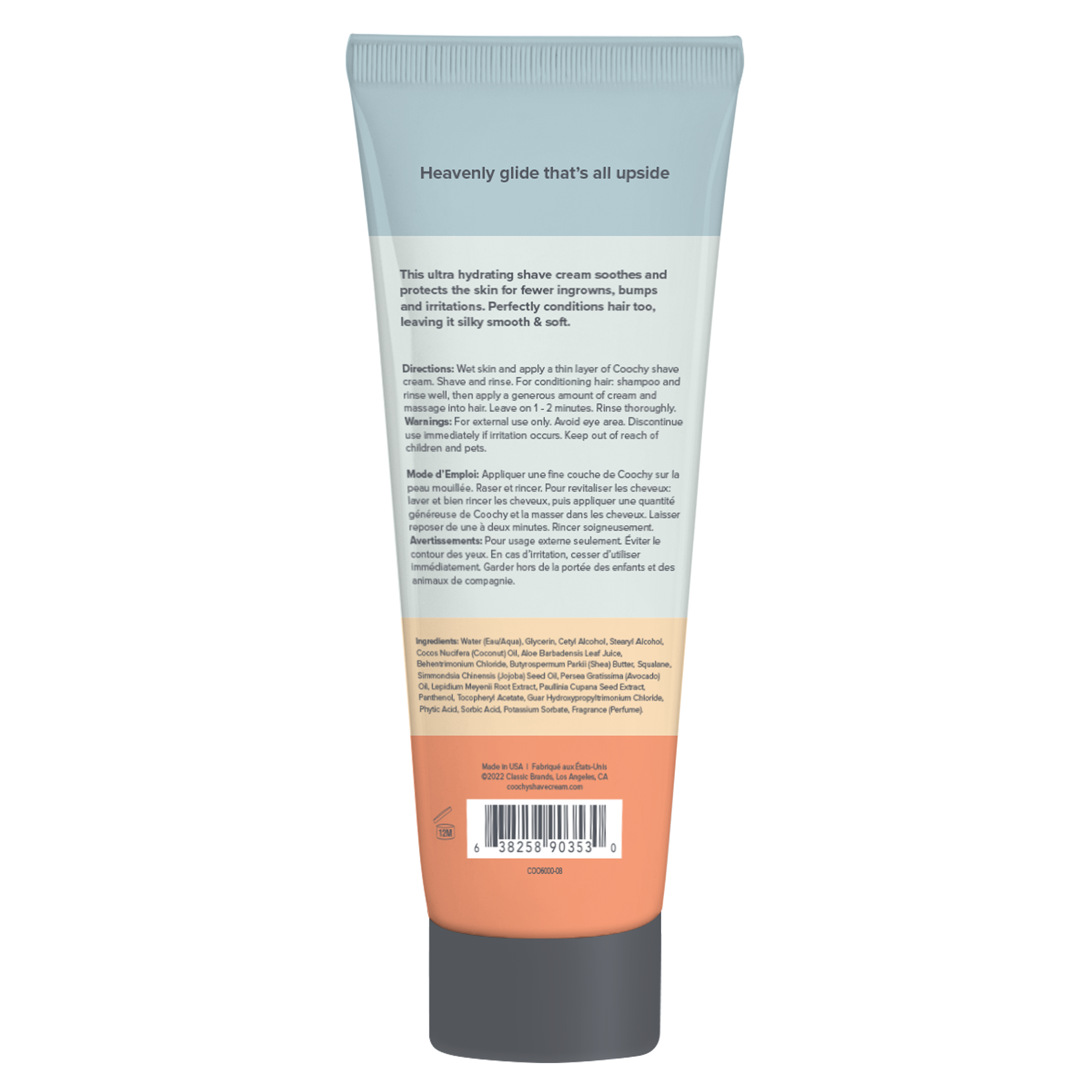 Ultra Hydrating Mango Coconut  Shave Cream 8.5oz 