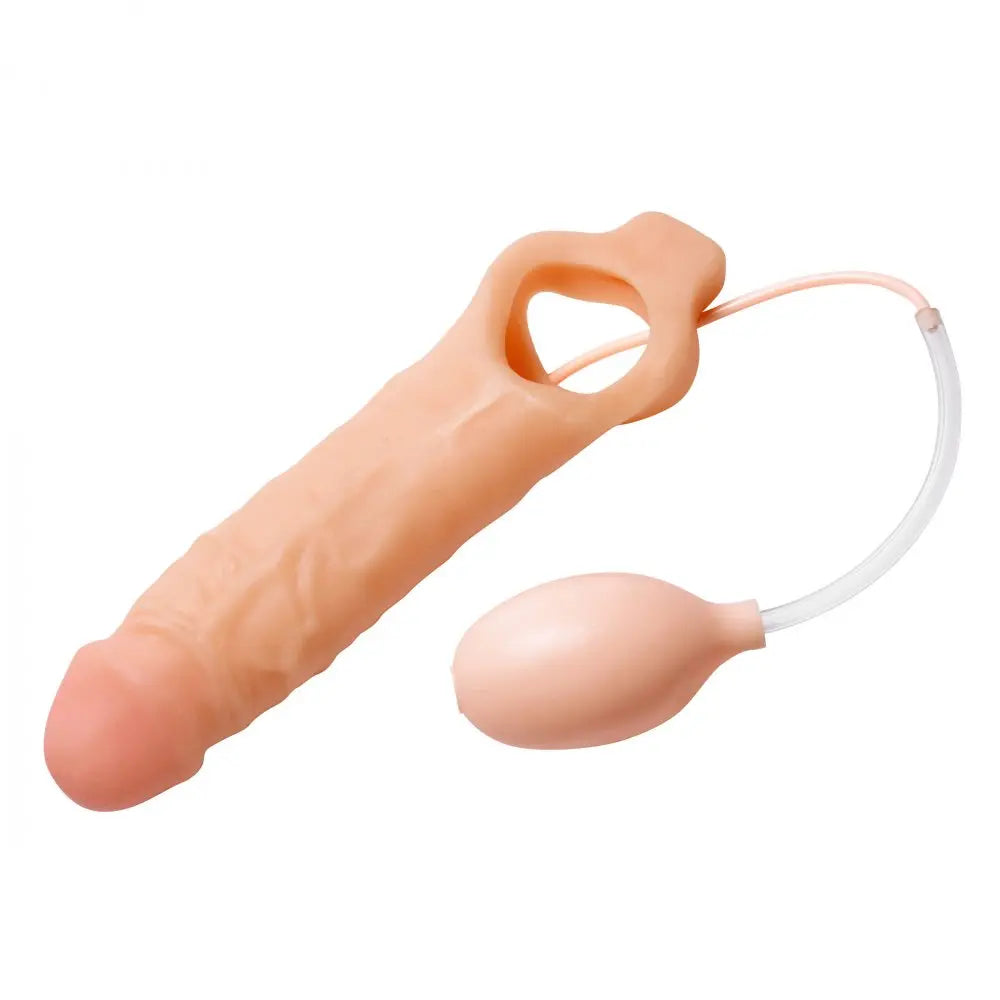 Realistic Ejaculating Cock Sheath  Penis Extenders and Sleeves