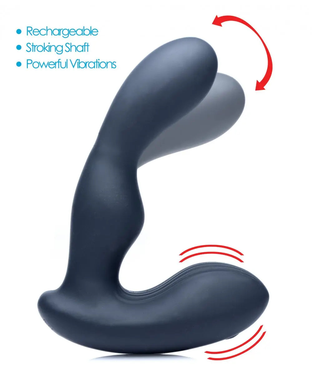 Trek Curved Silicone Prostate Vibe  Prostate Play