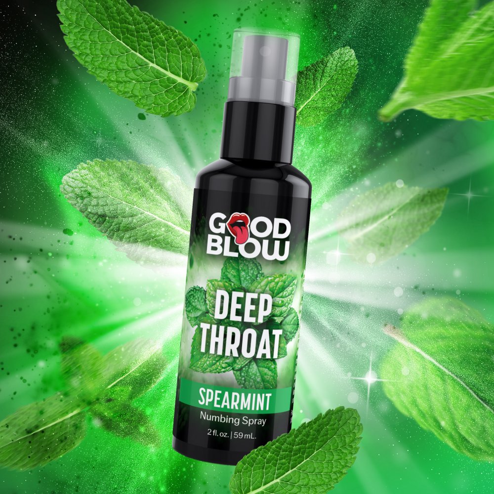 Deep Throat Mint Numbing Spray  Lubes, Lotions and Accessories