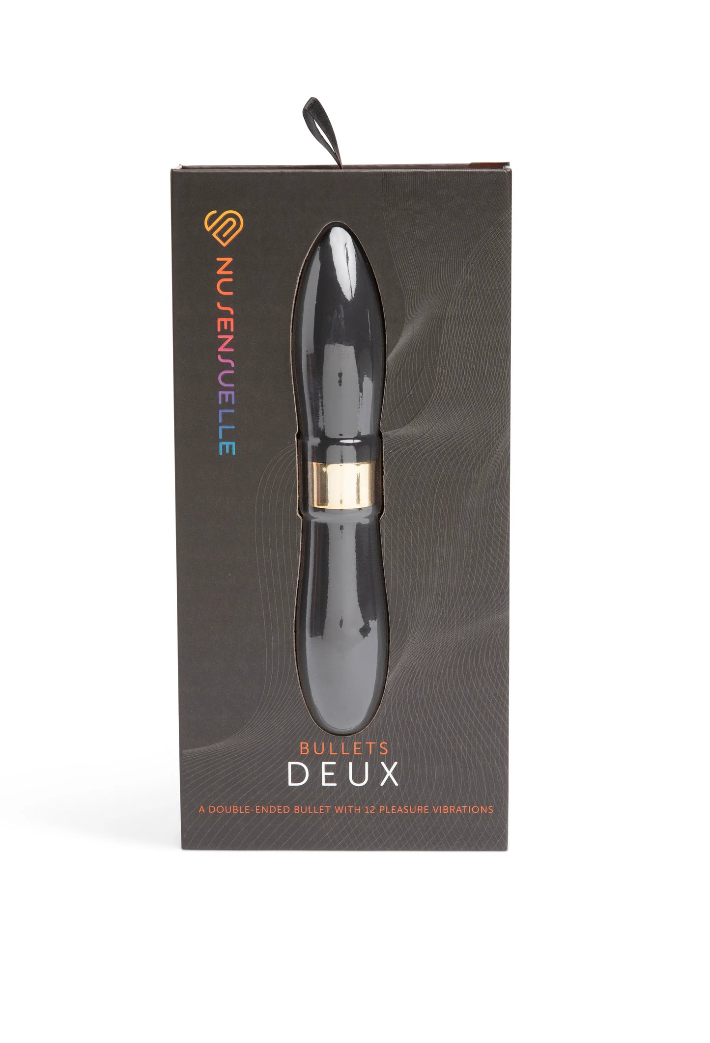 Nu Sensuelle DOUBLE ENDED DEUX BULLET - BLACK 