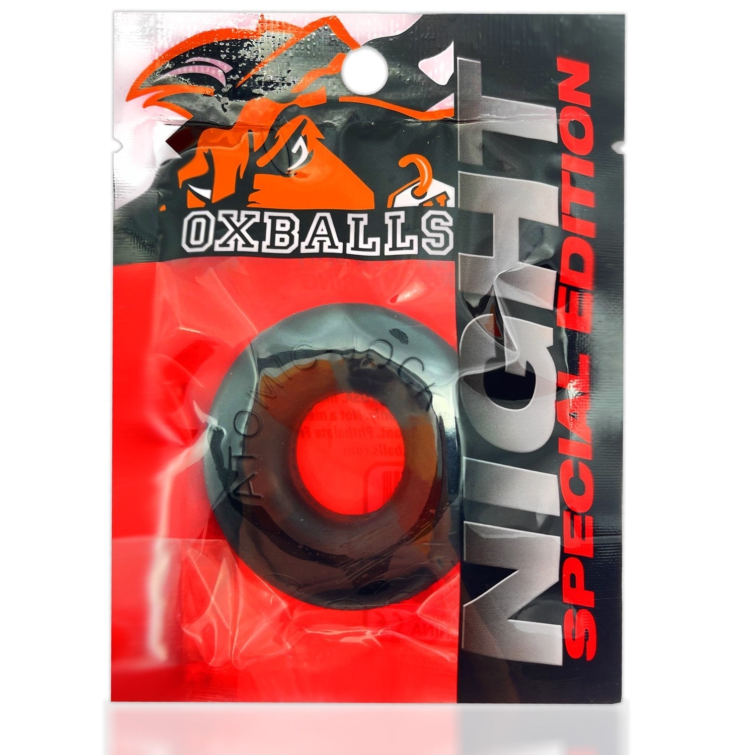 Oxballs DO-NUT-2, cockring - PLUS+SILICONE special edition - NIGHT 