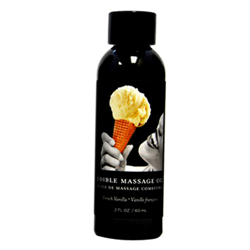 Edible Massage Oil Vanilla 2 fl oz / 60 ml 